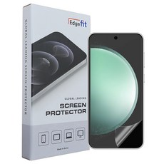 엣지핏 PET EPU 매트 무광택 저지문 하이브리드 액정보호필름, 3매입