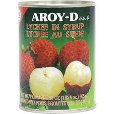 Aroy-D Lychees in Syrup 20 Oz (4 Pack) Aroy-D 리치 시럽 20온스(4팩), 4개