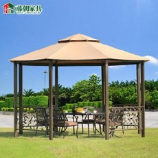 구조물 야외바베큐장 테라스썬룸 등나무집 밖 정자 정원의 팔각정자 레저 별장, 01 4X4m[팔각정]