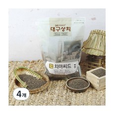 영양가득 대사개선 대구상회 치아씨드 1kg 4개, ONE COLOR, 1KG 4개