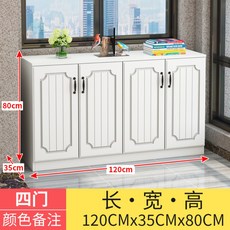 엔틱그릇장 팬트리 북유럽 식당 찬장 키친 캐비닛 심플 모던 홀더 원목 티 생태판, 120X35X80