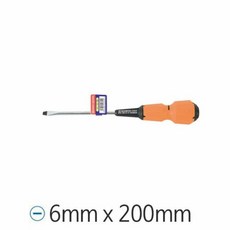 세신 2200 전공 일자드라이버 6mmx200mm [SN:490ED2#410]+na, [W490ED2], 단일상품(무옵션)　　[#410]▷