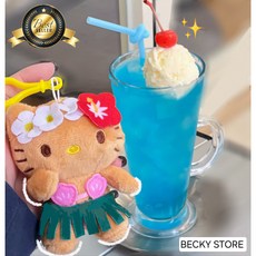 하와이안 태닝키티 인형키링 백꾸 키홀더 BECKY STORE