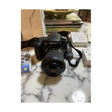 소니 알파 DSLR-A200 10.2MP 디지털 SLR 카메라 - 블랙 (DT 18-70mm 키트 및...