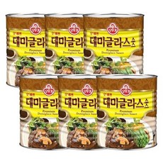  오쉐프 데미글라스소스 3KG 6개, 상세페이지 참조, 상세페이지 참조 