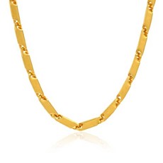 남자 순금 목걸이 37.5g 24K [그리스 전체유광] 체인 디자인 .