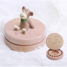 우리카롱이네 원목 유치보관함 이빨요정 치아케이스