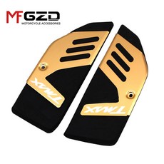 SX 2017 DX 발판 스텝 전방 2019 후방 TMAX530 TMAX560 풋보드 풋 페그 TECH 야마하 호환 MAX 2018 오토바이, Rear Gold, 1개