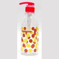 욕실소품 디스펜서통 500ml 도트무니 린스용기 디스펜서물비누 물비누 린스디스펜서 욕실용기 소분용기