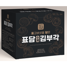 [닥이네]수제 표고 찹쌀 김부각 짜지않고 담백한 간식/안주, 200g 1상자(100g 2봉지)+선물상자