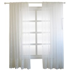 짧은창레이스커튼