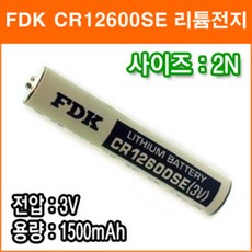 PLC 열량계 배터리 FDK CR12600SE 2N사이즈 3V 1500mAh, 1개, 1개