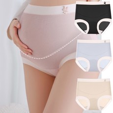 씨엠 빅사이즈 하이웨스트 임산부 팬티 속옷 3p
