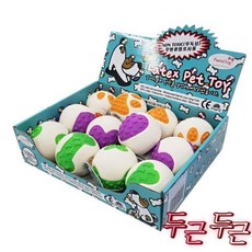  패리스독 라텍스토이 - 플레이볼 미디움 1박스 12개입/애견장난감 