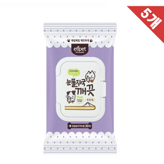 에티펫 NEW 캡 눈물자국깨끗 물티슈 30매 x5개 강아지 고양이 눈물얼룩 눈물자국 잡균제거 얼굴마사지, 5개, 상세페이지 참조