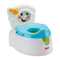 피셔프라이스 신형 런투플러쉬 포티 아기 유아변기 Fisher-Price Learn-to-Flush Potty, 1개