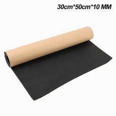 차량용 자동차 방음 데드닝 매트 열 폐쇄 셀 폼 소음 방지 3MM 6MM 8MM 10MM 두께 트럭 면 50X30CM, 1개