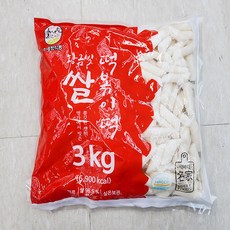 송학 황금빛 쌀떡볶이 3kg x 1개, 아이스박스포장