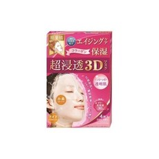일본 하다비세이 슈퍼 침투 3D 마스크 (에이징 보습) 4매 x 3개 세트 일본화장품추천