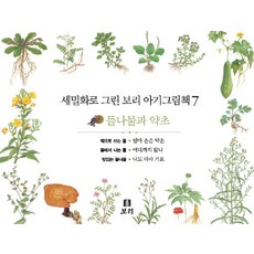 세밀화로 그린 보리 아기그림책. 7: 들나물과 약초