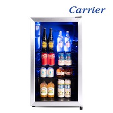 캐리어 음료수 냉장고 미니 쇼케이스, CVDR-90 94L