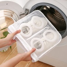 기프템 운동화 세탁망 2개 열림방지 제품 퓨어화이트