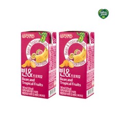 삼육두유 빈앤트로피칼 190ml, 64개