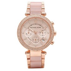 [마이클 코스] 시계 여성 MICHAEL KORS MK5896 MK5896622 핑크 골드 []