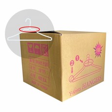 세탁소용 18인치 와이셔츠 옷걸이, 400개
