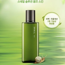 네이처리퍼블릭 스네일 솔루션 옴므 스킨 170ml, 단일상품