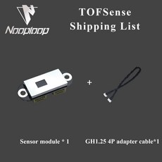 TOFSense-레이저 거리 측정 센서 장애물 회피 레이더 모듈 UART/CAN 직렬 포트 nooloop, 1개