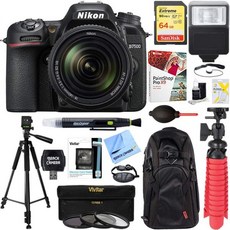 니콘 1581 D7500 20.9MP DX Format 4K Ultra HD Digital SLR 카메라 본체 번들 18 140mm f 3.5 5.6G EDAF S VR Nik - 니콘d4