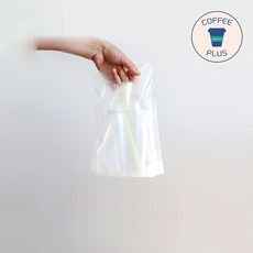 비닐 캐리어 1구 무지 2000개 테이크아웃, 10개