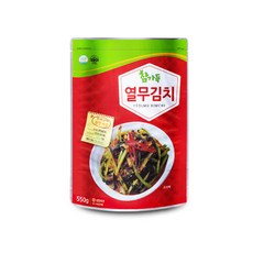 참가득김치 참가득 열무김치 550g, 단품, 1개