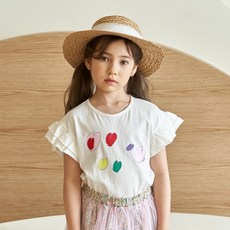 아동화이트셔츠