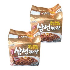 팔도 일품삼선짜장 4개입, 2개