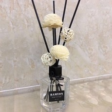 디퓨저 불없는 오일 덩굴 단향 향 가정용 침실 방 향수 화장실 악취제거 병드라이플라워, T07-만년(호텔 향), C02-블랙 세트포장
