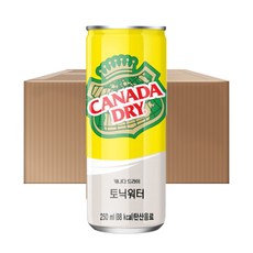 콜라 카나다드라이 토닉워터 250mlx30캔, 250ml, 30개