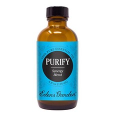 Edens Garden 퓨리파이 시너지 블렌드 긴장 해소 & 디톡스 에센셜 오일 용량 택1, Size = 118 ml, 본문참고, 본문참고