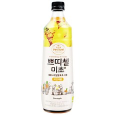 쁘띠첼 파인애플 미초 음용식초, 900ml, 1개