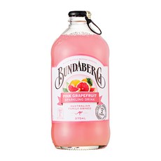 분다버그 핑크 그레이프푸르트 탄산음료, 24개, 375ml
