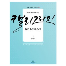 초급 중급자를 위한 캘리그라피 실전 Advance, 투데이북스, 김미형 저