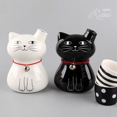 헨느 고양이 독구리세트 술잔세트, 1개