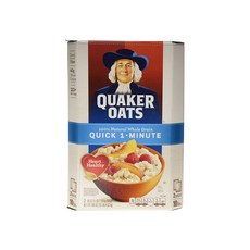 Quaker 퀘이커 1분 조리 퀵 오트밀 Quick 1 Minute Oatmeal 4.52kg, 1개