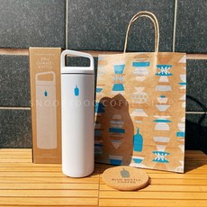 일본 블루보틀 bluebottle 스테인리스 휴대용 보온병 보냉병 텀블러, 클래식 블루보틀