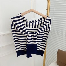 썸머블루어깨숄