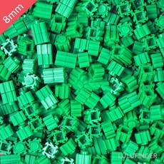 [룰루핑거] 디폼블럭 8mm 녹색 green 1kg 1S-02-308