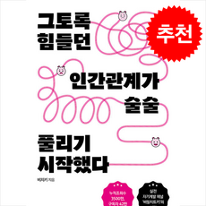 그토록 힘들던 인간관계가 술술 풀리기 시작했다 + 쁘띠수첩 증정, 마인드셀프, 비치키