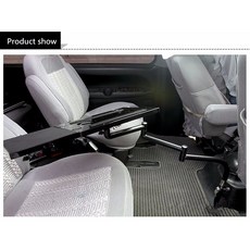 차량용 노트북 거치대 자동차 노트북거치대, (2단)Cooling PAN 미포함, 1개