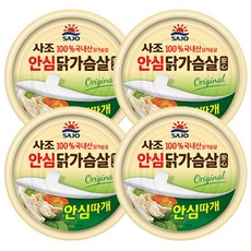 사조 안심 닭가슴살, 135g, 4개